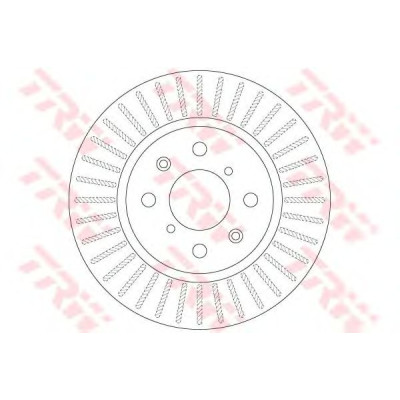Kočioni disk TRW DF6232
