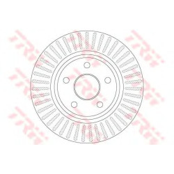 Kočioni disk TRW DF6251