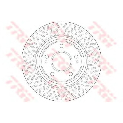 Kočioni disk TRW DF6259