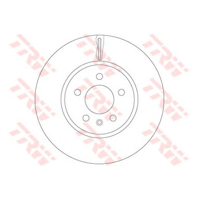 Kočioni disk TRW DF6260