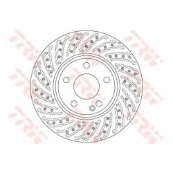 Kočioni disk TRW DF6262S