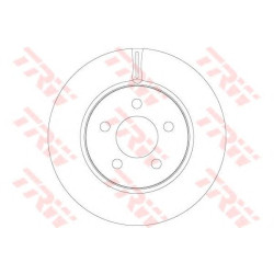Kočioni disk TRW DF6264