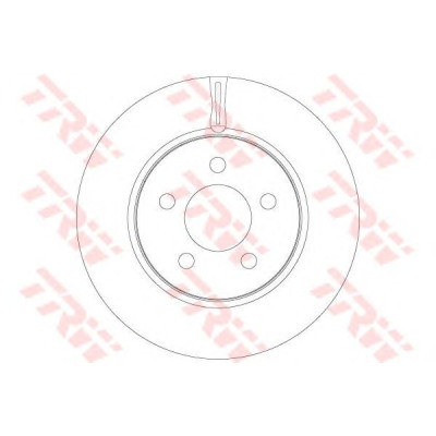 Kočioni disk TRW DF6264