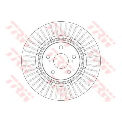 Kočioni disk TRW DF6265