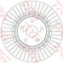 Kočioni disk TRW DF6265