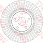 Kočioni disk TRW DF6268