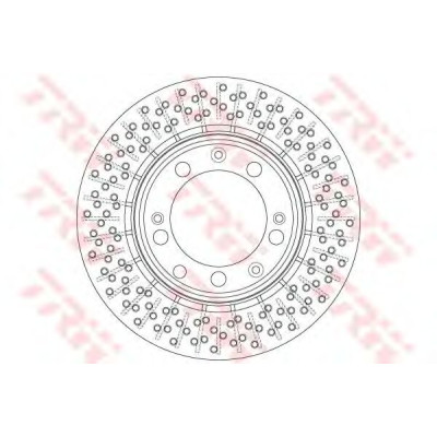 Kočioni disk TRW DF6281
