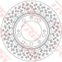 Kočioni disk TRW DF6281
