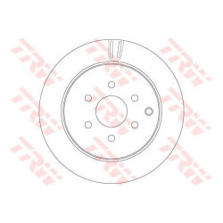Kočioni disk TRW DF6289