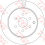 Kočioni disk TRW DF6289
