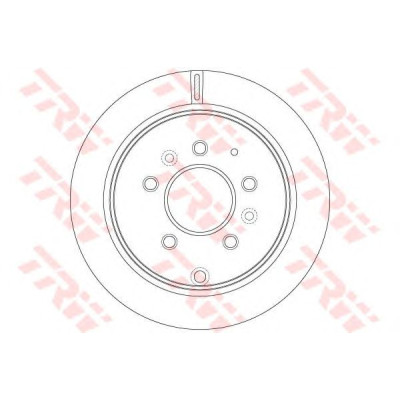 Kočioni disk TRW DF6291