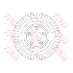 Kočioni disk TRW DF6295