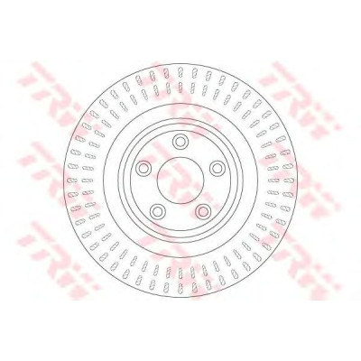 Kočioni disk TRW DF6295