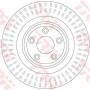 Kočioni disk TRW DF6295