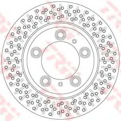 Kočioni disk TRW DF6298S