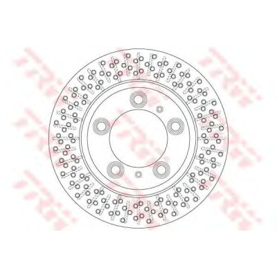 Kočioni disk TRW DF6298S