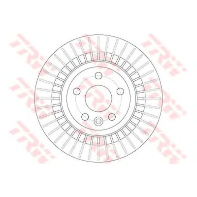 Kočioni disk TRW DF6308