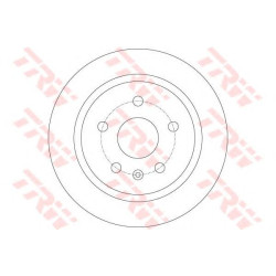 Kočioni disk TRW DF6312