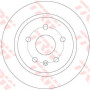 Kočioni disk TRW DF6312