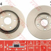 Kočioni disk TRW DF6324