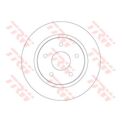 Kočioni disk TRW DF6325