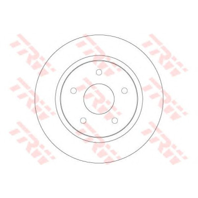 Kočioni disk TRW DF6325