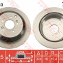 Kočioni disk TRW DF6330