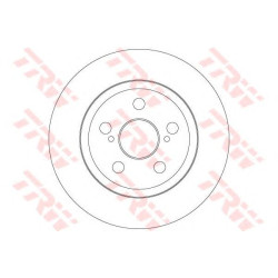 Kočioni disk TRW DF6331