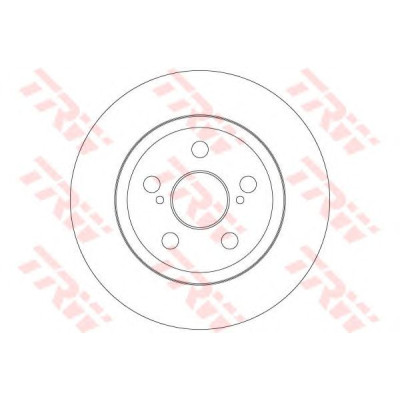 Kočioni disk TRW DF6331
