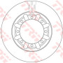 Kočioni disk TRW DF6335S