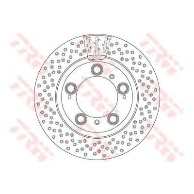 Kočioni disk TRW DF6337S