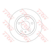 Kočioni disk TRW DF6339
