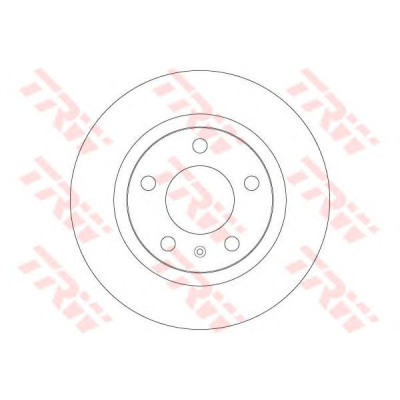 Kočioni disk TRW DF6339