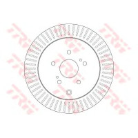 Kočioni disk TRW DF6351