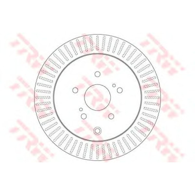 Kočioni disk TRW DF6351