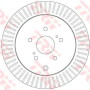 Kočioni disk TRW DF6351