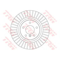 Kočioni disk TRW DF6352S