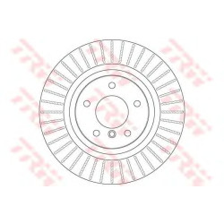 Kočioni disk TRW DF6352S