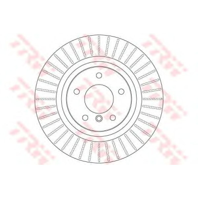 Kočioni disk TRW DF6352S