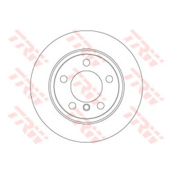 Kočioni disk TRW DF6353