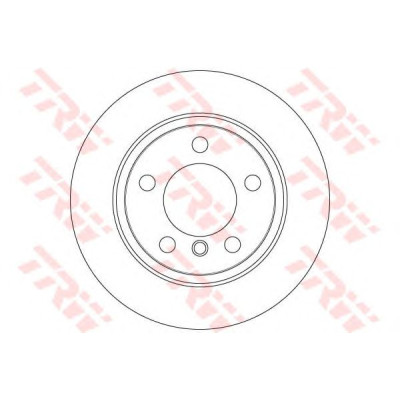 Kočioni disk TRW DF6353