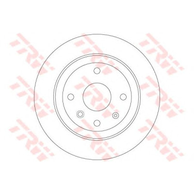Kočioni disk TRW DF6360