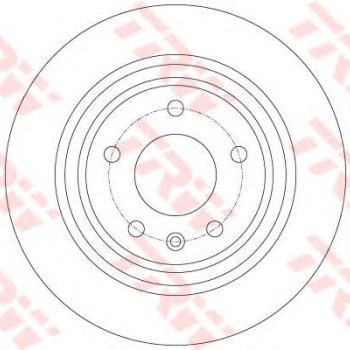 Kočioni disk TRW DF6363