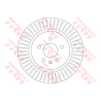 Kočioni disk TRW DF6371