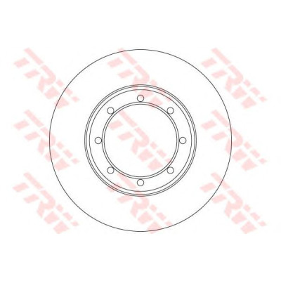 Kočioni disk TRW DF6372