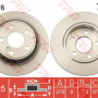 Kočioni disk TRW DF6376
