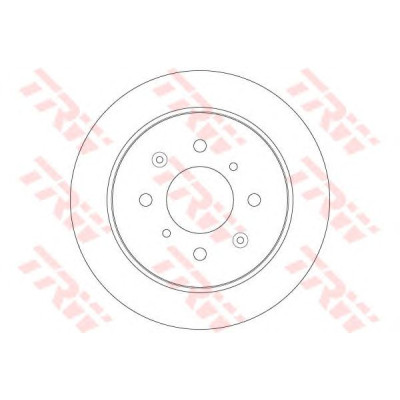 Kočioni disk TRW DF6378