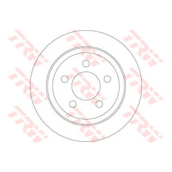 Kočioni disk TRW DF6386