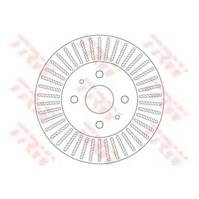 Kočioni disk TRW DF6407