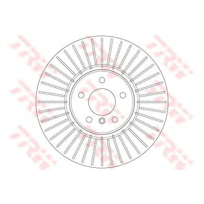 Kočioni disk TRW DF6408S